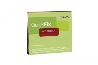 Pleistrai QuickFix Blood Stopper (pakuotė 45 vnt.)